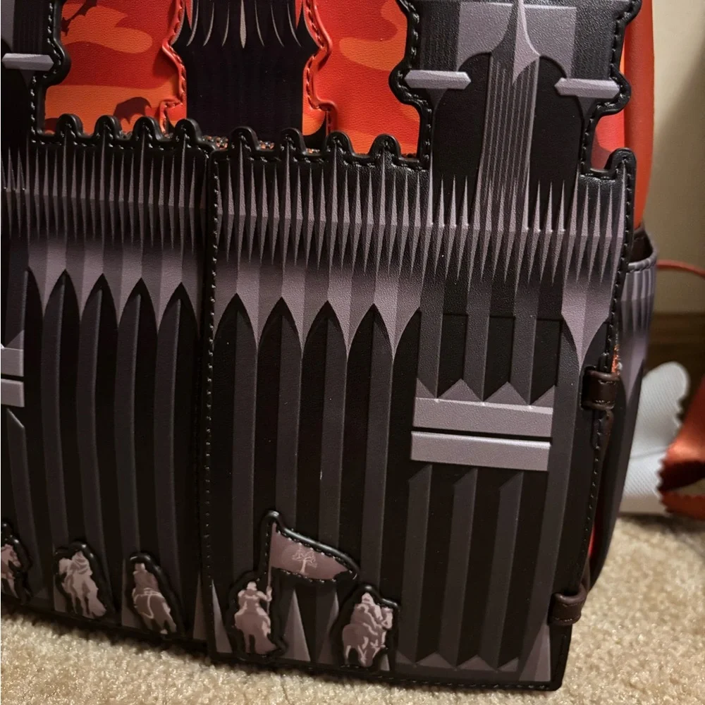 Loungefly Lord of the Rings Black Gates LOTR Exclusive BAM Mini Backpack - Picture 8 of 16